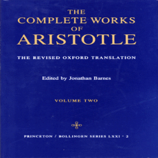 Aristotle - Complete Works, Vol. 2 [ed. Barnes] (Princeton, 1984)